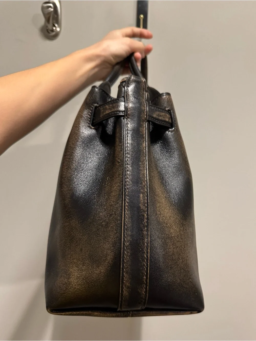 Coach Soft Empire Carryall in Loved Leather